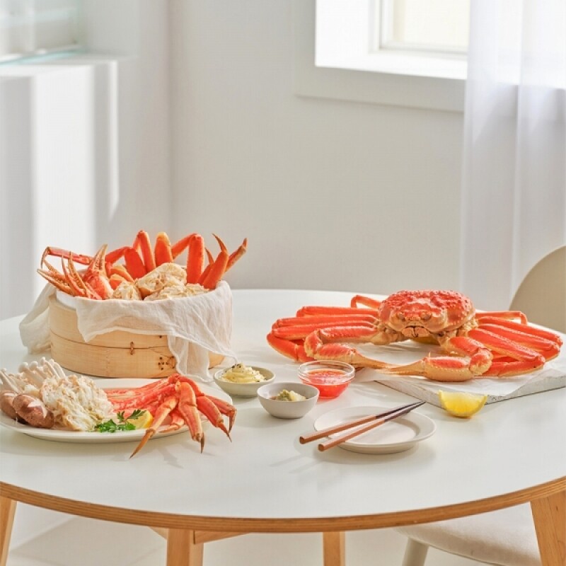 강원더몰,[크랩이츠] 직접 자숙한 러시아 대게 1/3/5kg (낱마리포장/HACCP시설 자숙) 스노우크랩/자숙대게/러시아대게/마가단대게