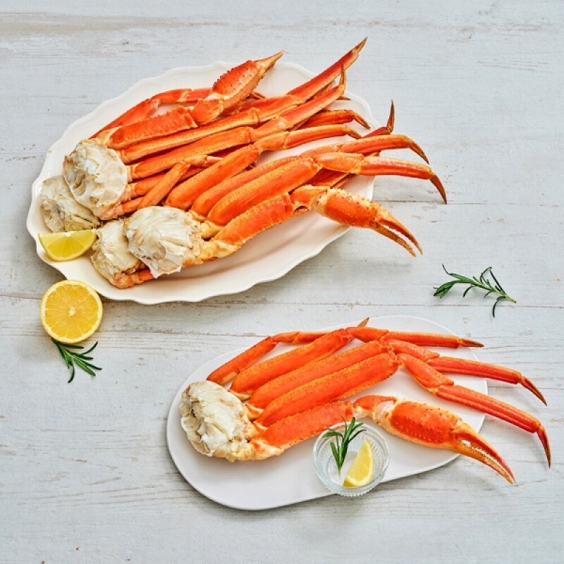 강원더몰,(크랩플릭스/명절선물세트) 스노우크랩 절단대게 섹션 5kg (3L/4L)