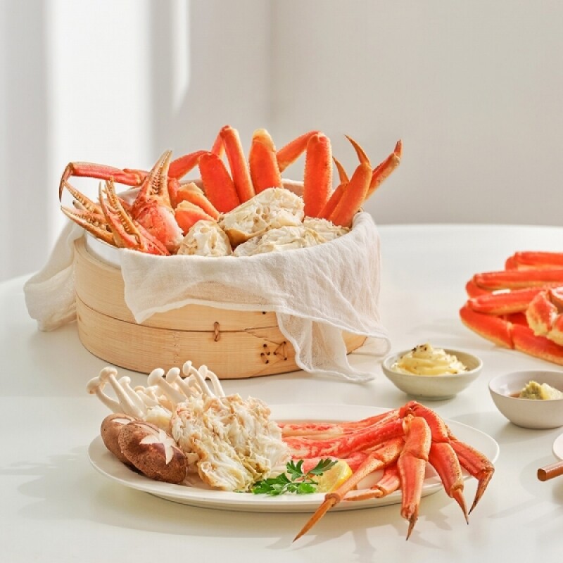 강원더몰,(크랩플릭스/명절선물세트) 스노우크랩 절단대게 섹션 5kg (3L/4L)